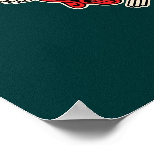 Beer Pong Champion Poster (Ecke)