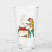 Beer Pong Glas (Rückseite)