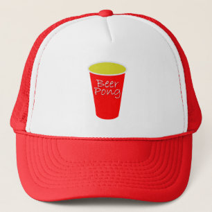 Beer Pong Hat Cap Truckerkappe