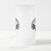 Beer Pong King Mattglas Bierglas (Mittel)