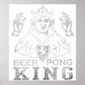 Beer Pong King Poster (Vorne)
