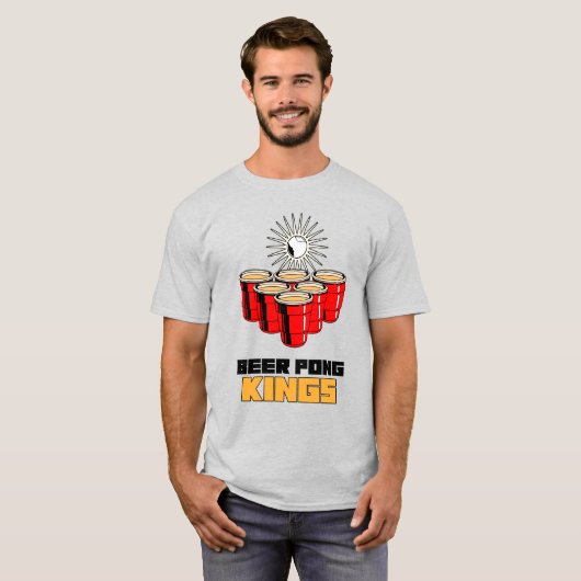 Beer Pong Kings T-Shirt (Vorne ganz)
