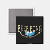Beer Pong Magnet (Vorderseite/Rückseite)