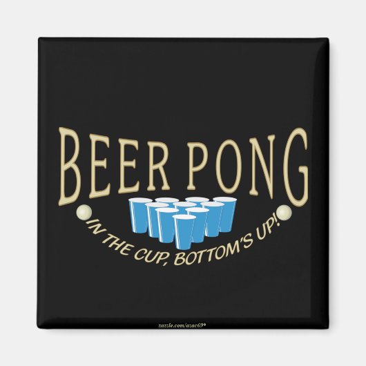 Beer Pong Magnet (Vorne)