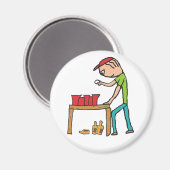 Beer Pong Magnet (Vorderseite/Rückseite)