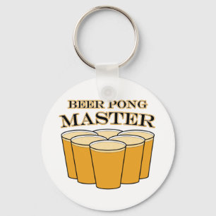 Beer Pong Master Schlüsselanhänger