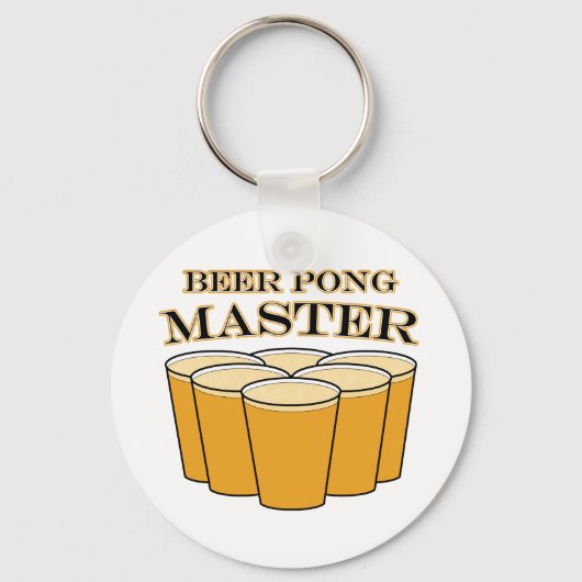 Beer Pong Master Schlüsselanhänger (Vorderseite)