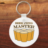 Beer Pong Master Schlüsselanhänger (Vorderseite)