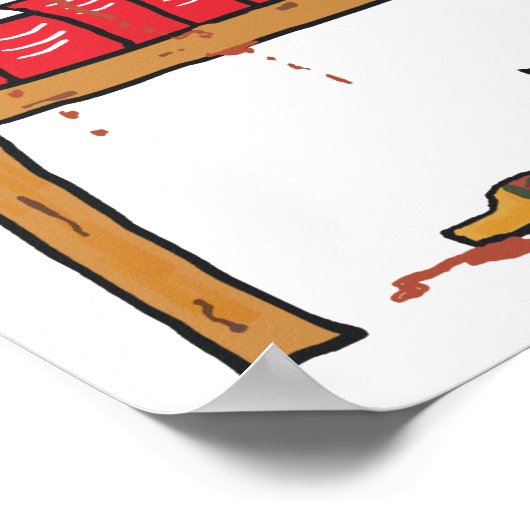 Beer Pong Poster (Ecke)