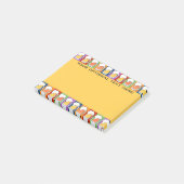 BEER Pop Art kundenspezifische Post-It-Notizen Post-it Klebezettel (angewinkelt)