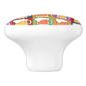 BEER Pop Kunstknöpfe & Pullis Keramikknauf (Seitenansicht)