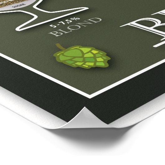 Beer Poster (Ecke)