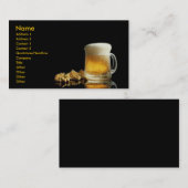 Beer Pub Business Card Visitenkarte (Vorne/Hinten)