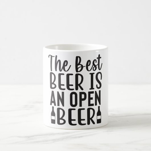Beer Quotes Verwandlungstasse (Mittel)