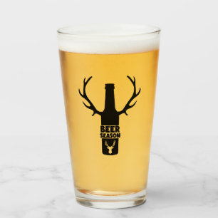 Beer Season Funny Beer Spaß Glas