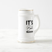 Beer Season Vibes Bierglas (VorderseiteRechts)