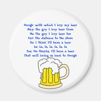 Beer Song Magnet
