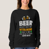 Beer St Patrick´s Day Drinking Outfit Sweatshirt (Vorderseite)