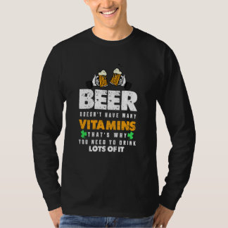 Beer St Patrick´s Day Drinking Outfit T-Shirt