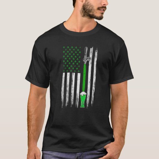 Beer St Patrick's D T-Shirt (Vorderseite)