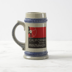 Beer Stein CSP Logo Bierglas