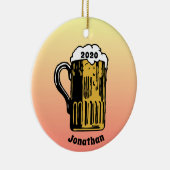 Beer Stein Design Keramik Ornament (Rechts)