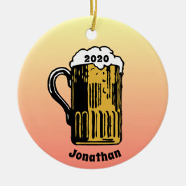 Beer Stein Design Keramik Ornament