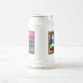 Beer Stein - WWCC des Landkreises Santa Barbara Bierglas (Mittel)