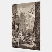 Beer Street by William Hogarth Acrylschild (Winkel)