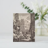 Beer Street by William Hogarth Postkarte (Stehend Vorderseite)