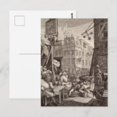 Beer Street by William Hogarth Postkarte (Vorne/Hinten)