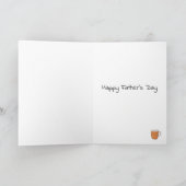 Beer Tankard Vatertag Karte (Innenseite)