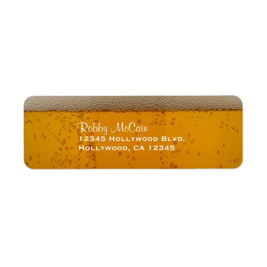 Beer Themed Labels (Vorne)