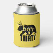 Beer Thirty Can Cooler/Koozie | Kursiv Dosenkühler (Kanne Rückseite)