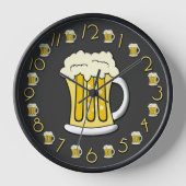 Beer Thirty Clock Wanduhr (Vorderseite)