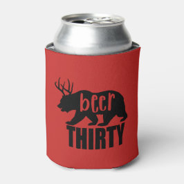 Beer Thirty Koozie/Can Cooler | Blockbuchstabe Dosenkühler