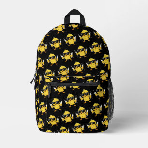 Beer Time Madafakas Funny Meme Duck Rodelbahn mit  Bedruckter Rucksack