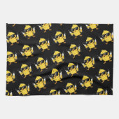 Beer Time Madafakas Funny Meme Duck Rodelbahn mit Geschirrtuch (Horizontal)