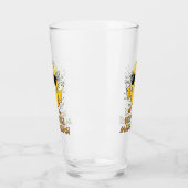 Beer Time Madafakas Funny Meme Duck Rodelbahn mit  Glas (Links)