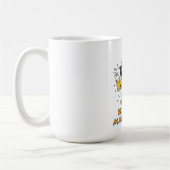 Beer Time Madafakas Funny Meme Duck Rodelbahn mit  Kaffeetasse (Links)