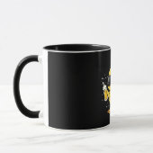 Beer Time Madafakas Funny Meme Duck Rodelbahn mit  Tasse (Links)