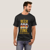 Beer Time Mugs Hilarious Oktober Fest T-Shirt (Vorne ganz)