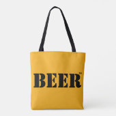 Beer Trademark Tote Bag Tasche (Rückseite)
