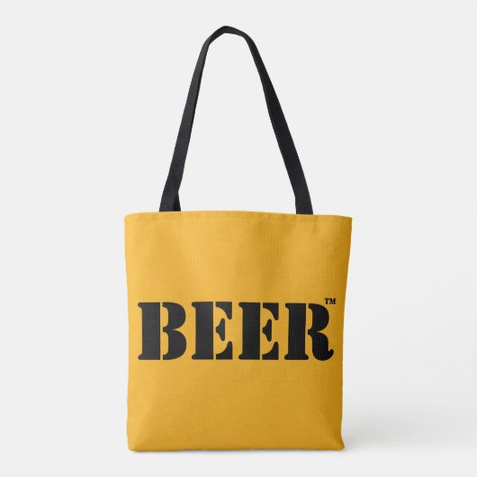 Beer Trademark Tote Bag Tasche (Rückseite)