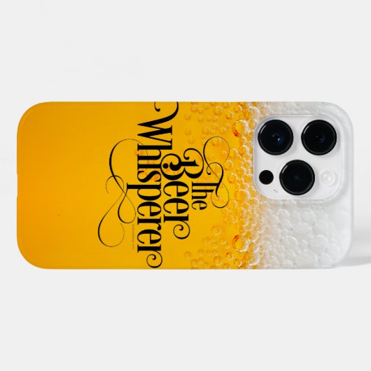 Beer Whisperer Case-Mate iPhone Case (Rückseite (Horizontal))