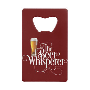 Beer Whisperer Credit Card Bottle Opener Geldbeutel Flaschenöffner