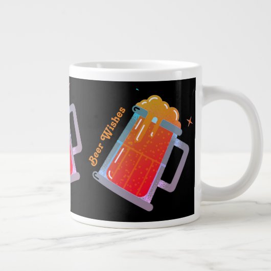 Beer Wishs Jumbo-Tasse (Rechts)