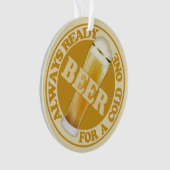BEER-Zollschmuck Ornament (Vorderseite)