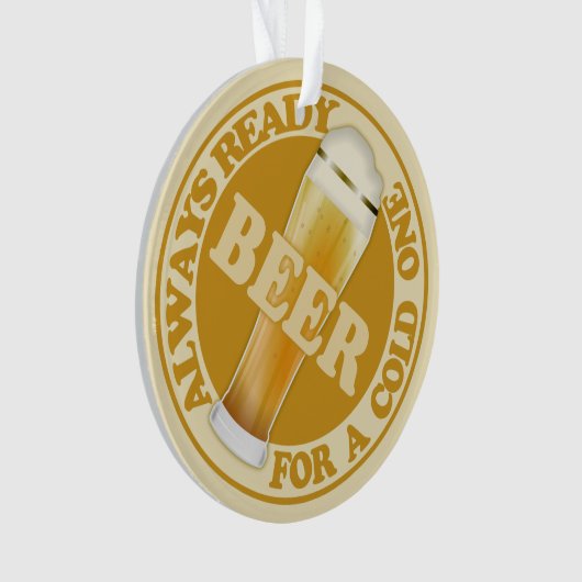 BEER-Zollschmuck Ornament (Vorderseite)