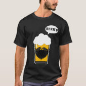 Beer'd lustiger T - Shirt (Vorderseite)